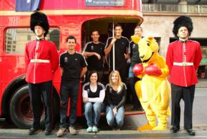 Aussies ready to bus it to London