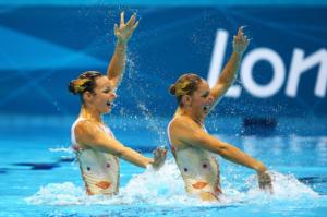 Olympics Day 9 - Synchronised Swimming