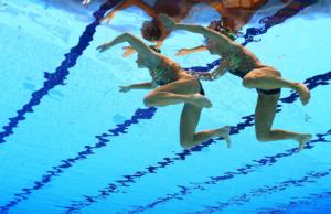 Olympics Day 10 - Synchronised Swimming