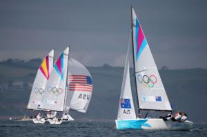 Olympics Day 12 - Sailing - Women's Elliott 6m WMR