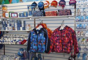 Sochi merchandise stand