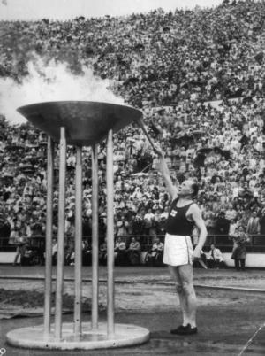 Helsinki's Olympic Flame