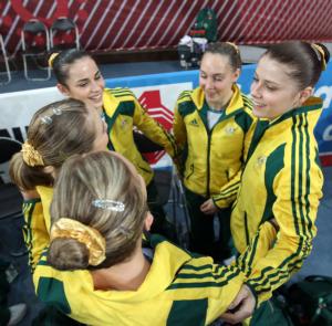 Australia's Gold Gymnastics Team