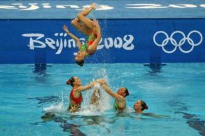 Team Australia in Free Routine