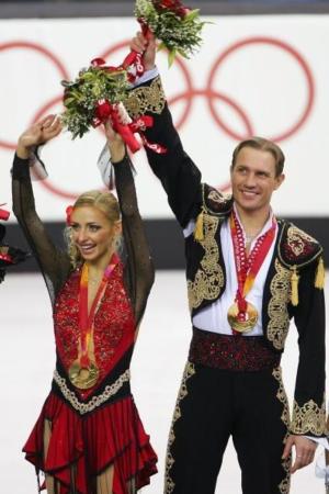 Tatiana and Roman win gold
