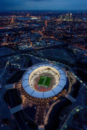 One Year Out - Olympic Stadium Lights