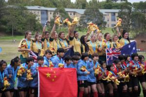 Rugby Girls celebrate gold