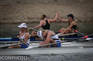 Relief and elation at the rowing
