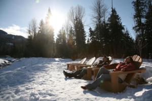 Relaxing in Whistler