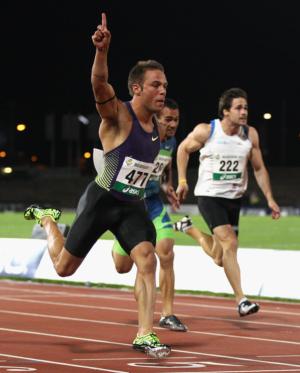 Aaron Rouge-Serret - 100m & 200m