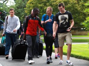 Aussie Athletics Team arrives in Tonbridge