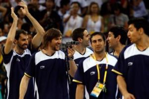 Bronze medallists Argentina