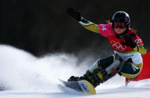 Joh Shaw slalom snowboarding