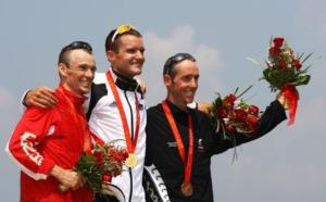 Men's Triathlon medallists