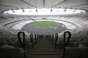 Inside the Olympic Stadium - March 2011