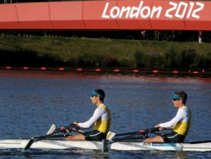 Olympics Day 3 - Rowing brennan&Crawshay