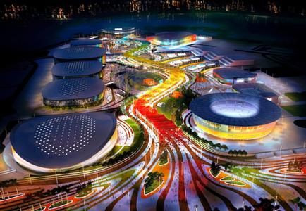 Barra Olympic Park by night