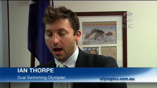 Thorpe reflects on Sydney Games