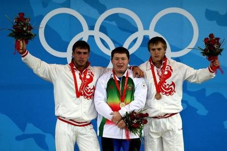 105kg medallists