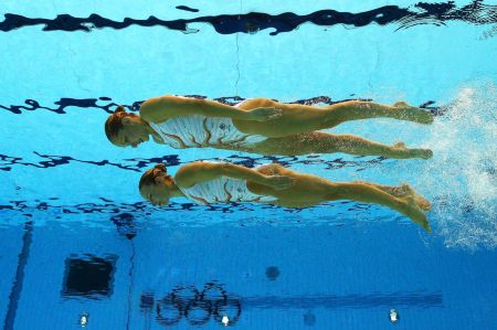 Olympics Day 9 - Synchronised Swimming