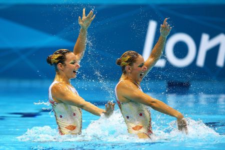 Olympics Day 9 - Synchronised Swimming