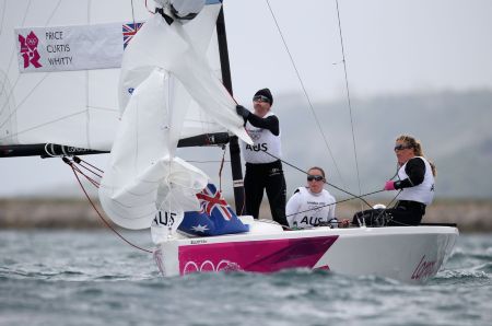 Olympics Day 11 - Sailing - Women's Elliott 6m WMR