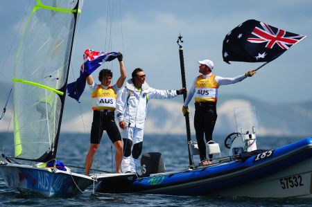 Olympics Day 12 - Sailing - Men's 49er