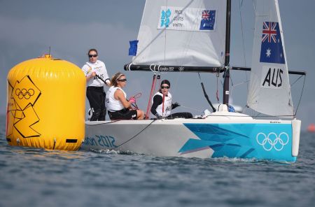 Olympics Day 12 - Sailing - Women's Elliott 6m WMR