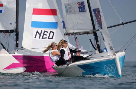 Olympics Day 12 - Sailing - Women's Elliott 6m WMR