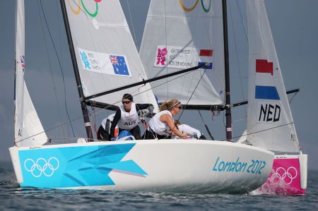 Olympics Day 12 - Sailing - Women's Elliott 6m WMR