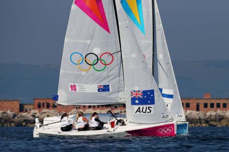 Olympics Day 14 - Sailing - Women's Elliott 6m WMR