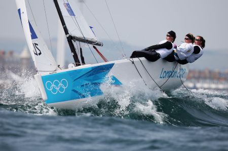 Olympics Day 15 - Sailing - Women's Elliott 6m WMR