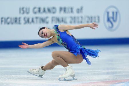 Sochi skating action