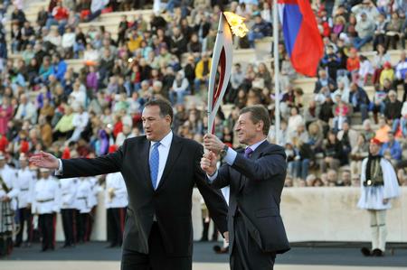 Olympic Flame Handover Ceremony - Athens