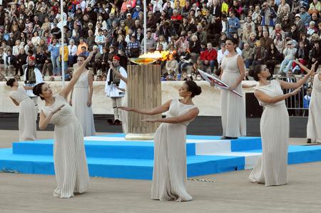 Olympic Flame Handover Ceremony - Athens
