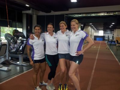 Bobsleigh squad at NSWIS