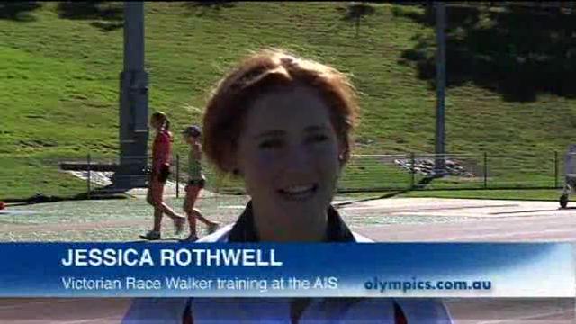 Race walking at the AIS