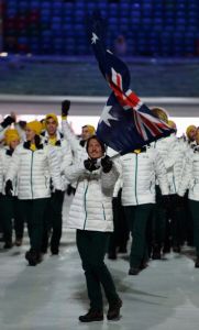 Chumpy leads out the Aussies