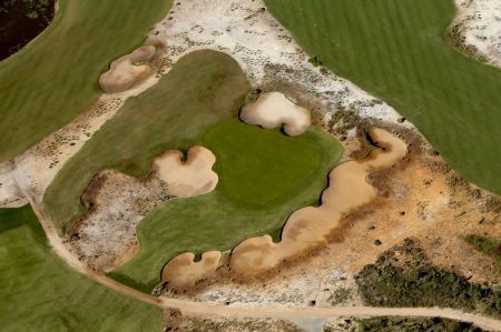 Overhead view Rio Olympic Golf Course, July 2015