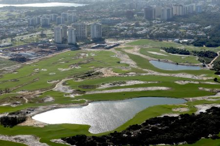 Aerial View of the Rio Olympic Golf Course July 2015