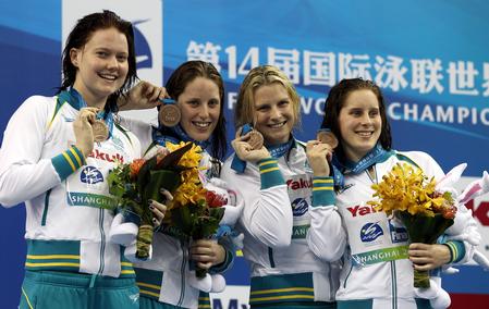 Medley girls win bronze