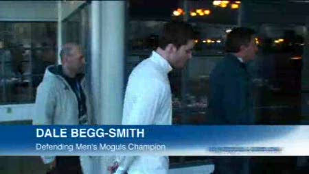 Dale Begg-Smith lands in Vancouver
