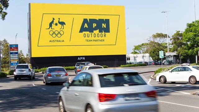 APN Outdoor joins the Olympic family