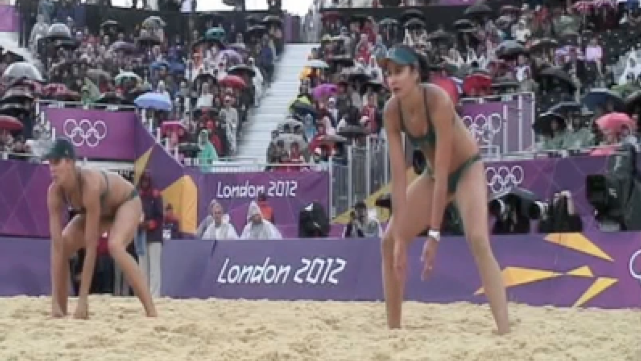 Australia vs Germany - Women's Beach Volleyball Day 2 London 2012