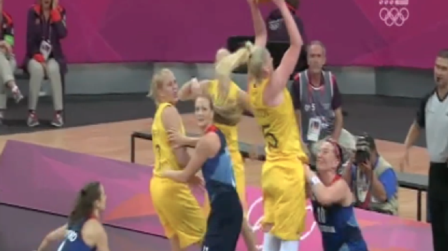 Australia vs Great Britain - Women's Basketball Preliminary Round, Group B, London 2012