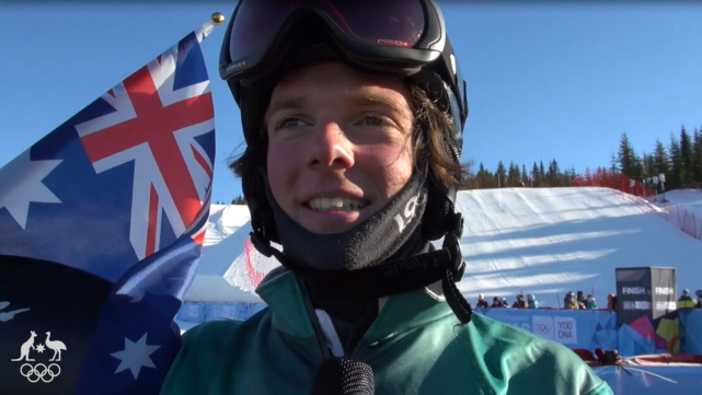 Alex Dickson claims snowboard cross silver