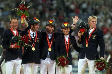 Eventing Team gold from Germany