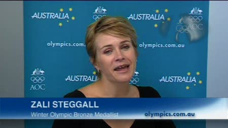 Steggall on winning a bronze
