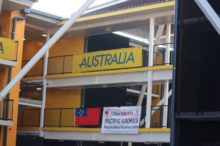 2015 Pacific Games Australia sign