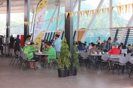 2015 Pacific Games dining hall